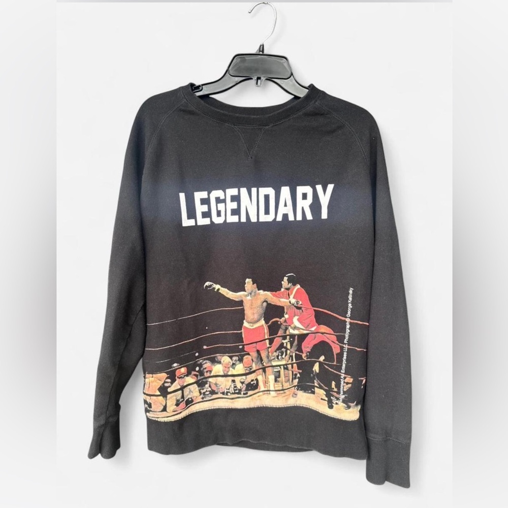 Legendary Black Graphic Men's Shirt